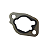 JUNTA CARBURADOR FILTRO MOTOR B4T 5.5 / 6.5 / 7.0 / 7.5H BRANCO - Imagem 3