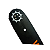 SABRE + CORRENTE 18" 32D 3/8 X 1,5 MM MOTOSSERRA VULCAN - Imagem 3