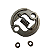 EMBREAGEM COMPLETA ROÇADEIRA STIHL FS160 / 180 / 220 / 280 ITECE - Imagem 2