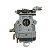 CARBURADOR ROÇADEIRA BR52A / BR52G / PERFURADOR BPS52 / SOPRADOR BSC1100 / ATOMIZADOR BAT59 BRANCO - Imagem 2