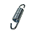 MOLA CABO EMBREAGEM TRATORITO BTTG 6.5 / BTTD 5.0 BRANCO - Imagem 2