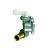 TORNEIRA COMBUSTÍVEL MOTOBOMBAS BD700 / 705 / 710 GERADORES BD2500 /  4000 / 6500 / 8000 /  W190E BRANCO - Imagem 3