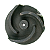 ROTOR MOTOBOMBA B4T710 FE BRANCO - Imagem 1