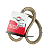 CORREIA LAMINAL GIRO ZERO BZ2552 BRANCO - Imagem 1