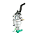 CARBURADOR GERADOR B4T9000 / MOTOR 16.5 BRANCO - Imagem 2