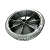 RODA PLÁSTICA TRASEIRA 280 MM CORTADOR  B4T6000SL BRANCO - Imagem 1