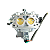 CARBURADOR MOTOR B4T 17.0 /  TRATOR BT1742 BRANCO - Imagem 6