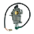 CARBURADOR GERADOR B4T5000 / MOTOR 11.0 BRANCO - Imagem 1