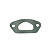 JUNTA COLETOR MOTOSSERRA BMT44 / 45 / 52 / 53A BRANCO - Imagem 1