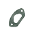 JUNTA COLETOR MOTOSSERRA BMT44 / 45 / 52 / 53A BRANCO - Imagem 2