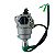 CARBURADOR GERADOR B4T6500 / MOTOR 13.0 BRANCO - Imagem 1
