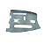 CHAPA LATERAL GUIA SABRE PARA MOTOSSERRA HUSQVARNA 61 / 265 / 268 / 288 NOVA ITECE - Imagem 1