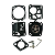 REPARO CARBURADOR MOTOSSERRA HUSQVARNA 51 / 61 / 133 / 162 / 268 / 288 / 365 / 395  ITECE - Imagem 1