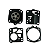 REPARO CARBURADOR MOTOSSERRA HUSQVARNA 51 / 61 / 133 / 162 / 268 / 288 / 365 / 395  ITECE - Imagem 2