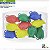 Peixe Para Pescaria Soprado 9Cm 10 Pçs - Leplastic - Imagem 2
