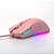 Mouse Gamer Motospeed V70 Essential Rosa 16000Dpi RGB - Imagem 3