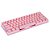 Teclado Gamer Motospeed CK62 Bluetooth Rosa Switch Azul RGB - Imagem 3