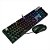 Combo Motospeed Teclado E Mouse CK888 Preto RGB - Imagem 1