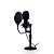 Microfone Dazz Broadcaster PRO Preto - Imagem 2
