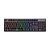 Teclado Mecânico Dazz Cybertronic Preto LED Rainbow Switch Content Blue ABNT2 - Imagem 1