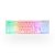 Teclado Gamer Dazz Rapid Fire Asgard Branco LED Rainbow ABNT2 - Imagem 1