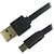 Cabo de Dados Micro USB Flat 1,8m Fortrek - UMI-401/1.8BK - Preto - Imagem 2