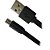 Cabo de Dados Micro USB Flat 1,8m Fortrek - UMI-401/1.8BK - Preto - Imagem 3