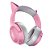 Headset Gamer Sem Fio Razer Kraken BT Kitty, Chroma, Drivers 40mm, Quartz Pink - Imagem 3