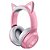 Headset Gamer Sem Fio Razer Kraken BT Kitty, Chroma, Drivers 40mm, Quartz Pink - Imagem 1