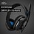 Headset ASTRO Gaming A10 para PlayStation, Xbox, PC, Mac Preto/Azul - Imagem 5