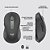 Mouse Logitech Sem Fio Signature M650, 2000 DPI, Compacto, 5 Botões, Silencioso, Bluetooth, USB, Grafite - Imagem 4
