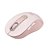 Mouse Sem Fio Logitech Signature M650, 2000 DPI, Compacto, 5 Botões, Silencioso, Bluetooth, USB, Rose - Imagem 1