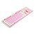 Teclado Mecânico Gamer Redragon Single Color Mitra, Switch Blue, ABNT2, Rosa e Branco - Imagem 5