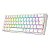 Teclado Mecânico Gamer Redragon Fizz, RGB, Switch Brown, ABNT2, White - Imagem 4