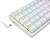 Teclado Mecânico Gamer Redragon Fizz, RGB, Switch Brown, ABNT2, White - Imagem 7