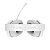 Headset Force One Supersonic White, USB, 7.1 Surround, RGB - Imagem 5