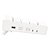 Teclado Mecânico Gamer Redragon Draconic Pro, RGB, Switch Blue, USB, Bluetooth, ABNT2, Branco - Imagem 8