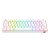 Teclado Mecânico Gamer Redragon Draconic Pro, RGB, Switch Blue, USB, Bluetooth, ABNT2, Branco - Imagem 2