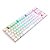 Teclado Mecânico Gamer Redragon Kumara Pro, Wireless/Bluetooth, RGB, Switch Red, ABNT2, White - Imagem 5