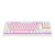 Teclado Mecânico Gamer Redragon Dark Avenger, Rainbow, Switch Brown, ABNT2, TKL, Rosa e Branco - Imagem 2