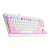 Teclado Mecânico Gamer Redragon Dark Avenger, Rainbow, Switch Blue, ABNT2, TKL, Branco e Rosa - Imagem 3