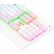Teclado Mecânico Gamer Redragon Kala, RGB Branco e Rosa, Switch Blue, ABNT2, Branco - Imagem 5