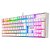 Teclado Mecânico Gamer Redragon Mitra, RGB, Switch Brown, ABNT2, Rosa e Branco - Imagem 4