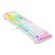 Teclado Mecânico Gamer Redragon Mitra, RGB, Switch Brown, ABNT2, Branco e Rosa - Imagem 5