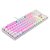 Teclado Mecânico Gamer Redragon Kumara, RGB, Switch Brown, ABNT2, Rosa e Branco - Imagem 6