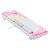Teclado Mecânico Gamer Redragon Kumara, Switch Brown, RGB, ABNT2, Branco e Rosa - Imagem 5