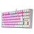 Teclado Mecânico Gamer Redragon Kumara, RGB, Switch Blue, ABNT2, Rosa e Branco - Imagem 4