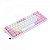 Teclado Mecânico Gamer Redragon Castor, RGB, Switch Blue, ABNT2, White/Pink - Imagem 5