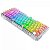 Teclado Mecânico Gamer Redragon ELF Pro, RGB, Wireless, Bluetooth, Switch Crystal, ABNT2, 75%, Transparente - Imagem 6