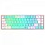 Teclado Mecânico Gamer Redragon Castor Pro, Wireless, Bluetooth, Switch Gentle Mine, ABNT2, 65%, Branco E Menta - Imagem 1